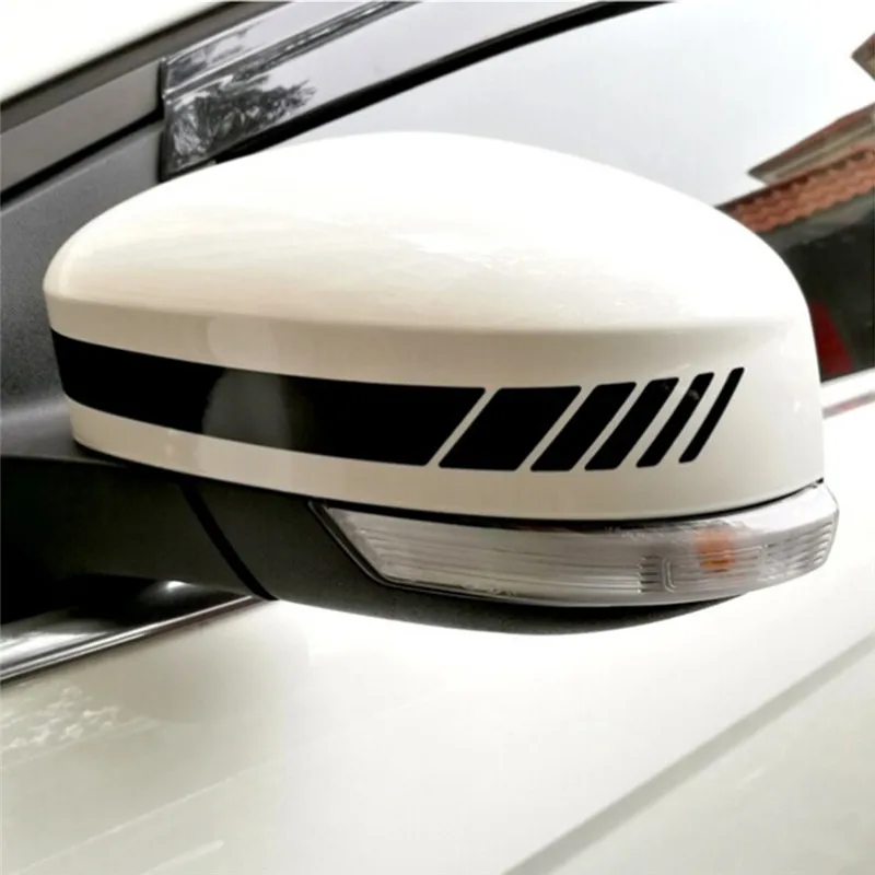 

1PC Car Stickers Reflective Vinyl Rearview Mirror Decals DIY Exterior Accessories