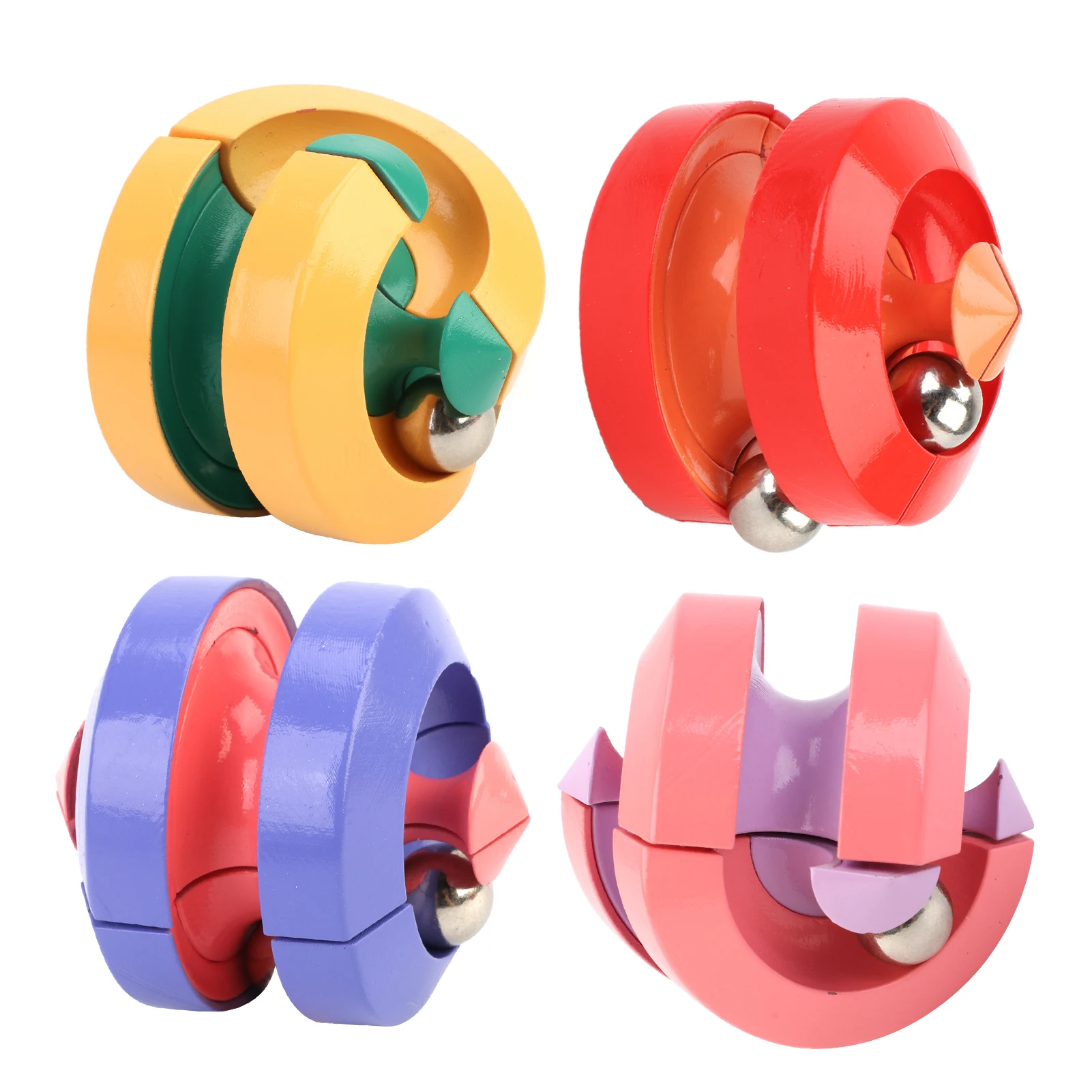 

Rotating Magic Bean Fidget Toys Decompression Finger Top Small Beads Spinner Magic Sensory Stress Reliever Fidget Toys Physical