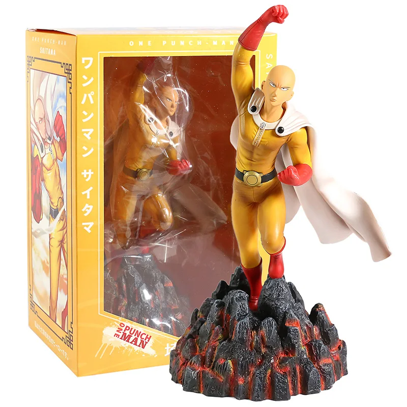 One Punch Man GK статуя Сайтама сенсея ПВХ фигурка Коллекционная модель игрушки |