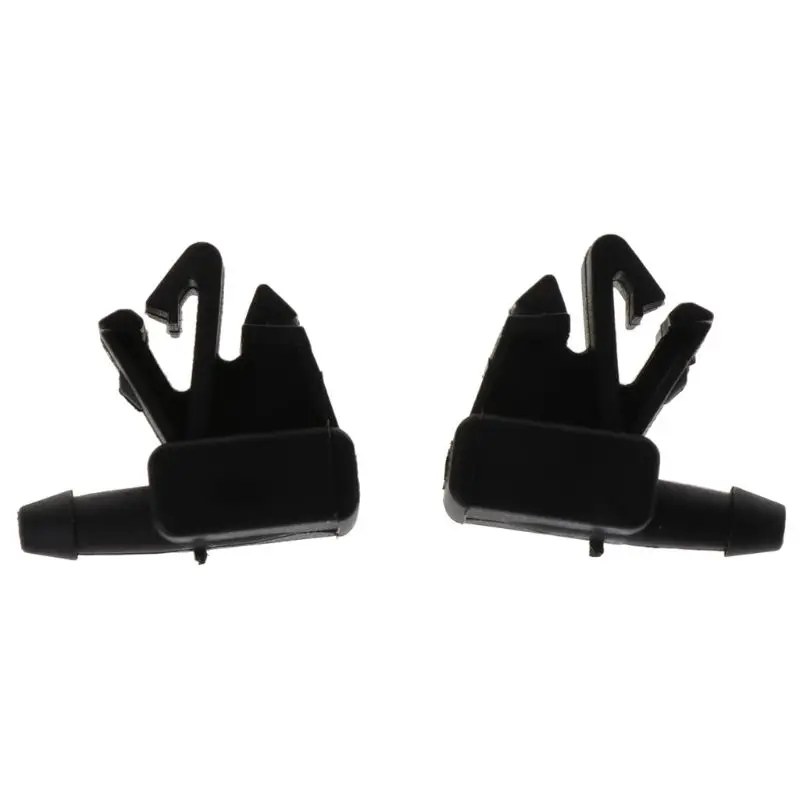

2 Pcs Plastic Windscreen Washer Water Jet Spray Nozzle Car Front Windshield for Citroen for Peugeot