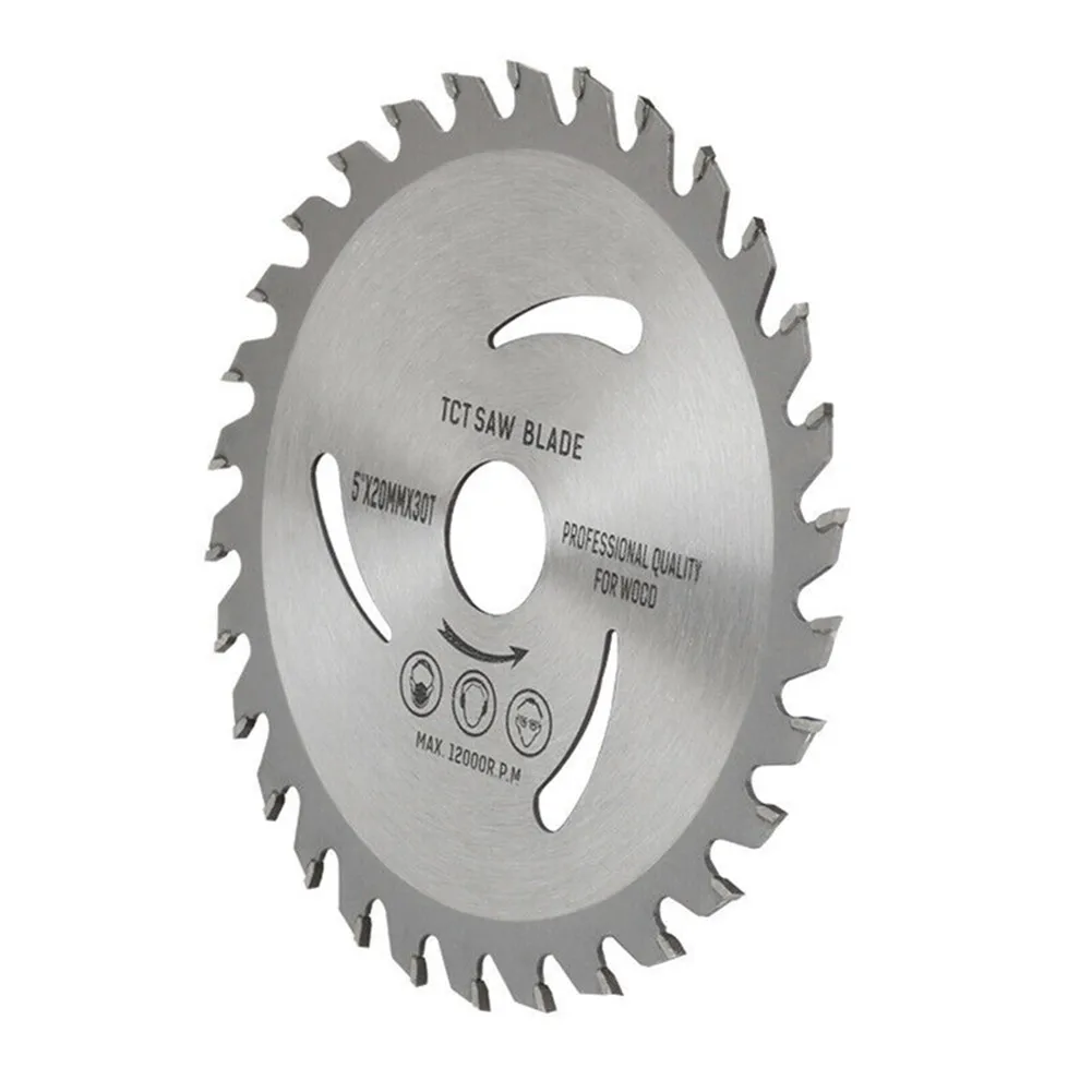 

125mm TCT Circular Saw Blade Carbide Tipped 30T Cutting Grinder Disc For Wood Heat Treatment And Quenching Process