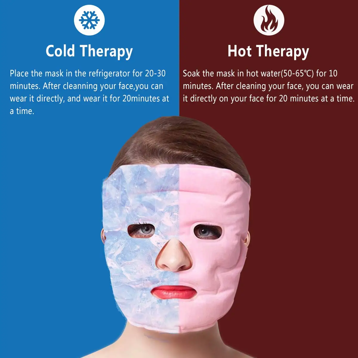 Охлаждающий гель магниты для акупунктурного массажа лица горячая и холодная