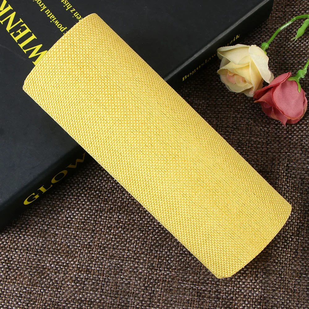 

Retro Eyewear Linen Oval Sunglasses Storage Glasses Box