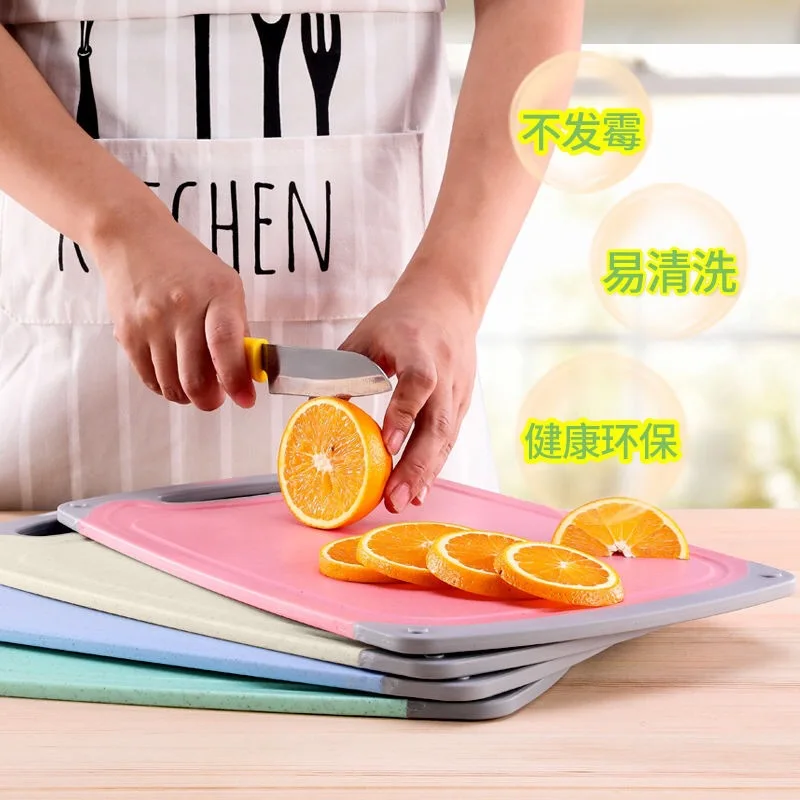 Разделочные доски для кухни Vegtable доска резки пшеничной соломы Антибактериальная