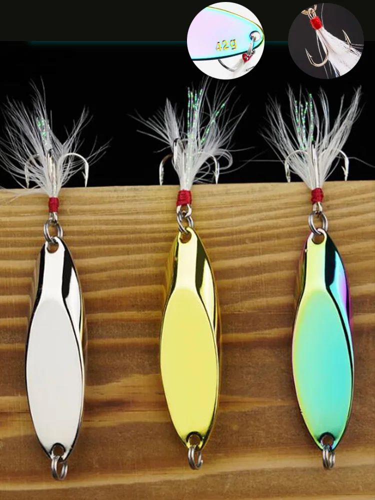 

3Pcs 5g/7g Metal Spinner Spoon Lures Trout Fishing Lure Hard Bait Sequins Paillette Artificial Baits Spinnerbait Fish Tools