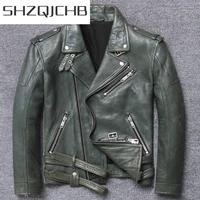 jchb natural genuine leather jacket men winter autumn clothes 2021 streetwear 100 real sheepskin coat man leather jacket hiver
