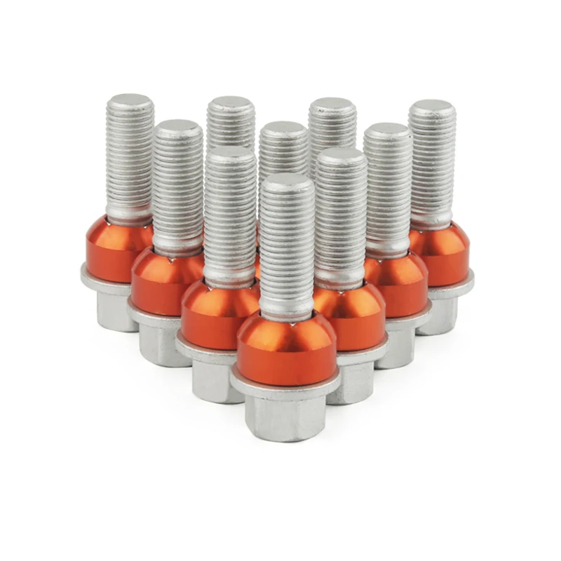 Автомобильные болты для колес M14 * 1 5 Audi Q7 Volkswagen forTouareg Porsche Cayenne
