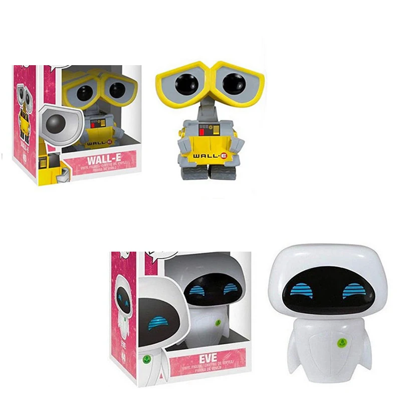 FUNKO Disney фильм Pixar аниме Рисунок игрушки Ева & WALL E Виниловая фигурка Коллекционная
