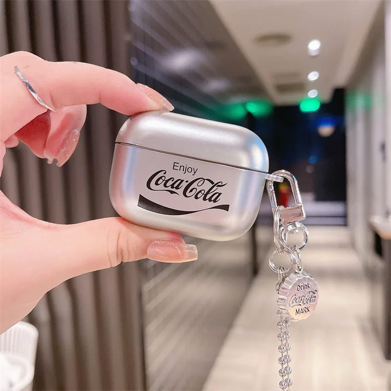 

Matte Electroplated Coke 2021 AirPods 3 Case Apple AirPods 2 Case Cover AirPods Pro Case IPhone Earbuds Accessories AirPod Case
