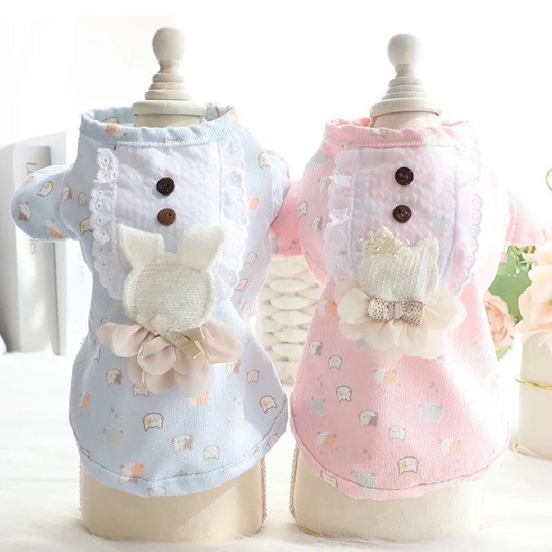 

Женская рубашка, одежда для кошек и щенков, милая одежда для маленьких собак, одежда для йоркширского терьера, померанского Shih, Tzu, Мальтийск...