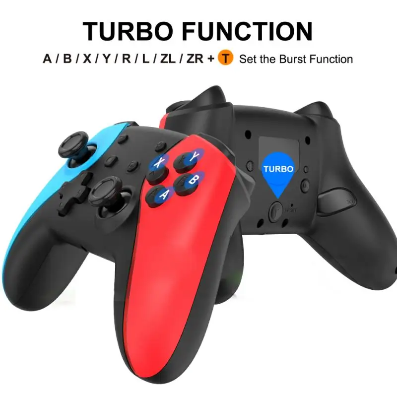 Bluetooth-compatible Pro Gamepad For N-Switch NS-Switch NS Switch Console Video Game USB Joystick Control With 6-Axis | Электроника