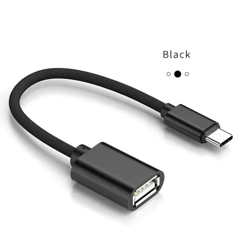 Кабель адаптер OTG Type C 2020 для Samsung S9 S10 Xiaomi Mi 9 Android MacBook Mouse Gamepad Tablet PC USB|Переходники и