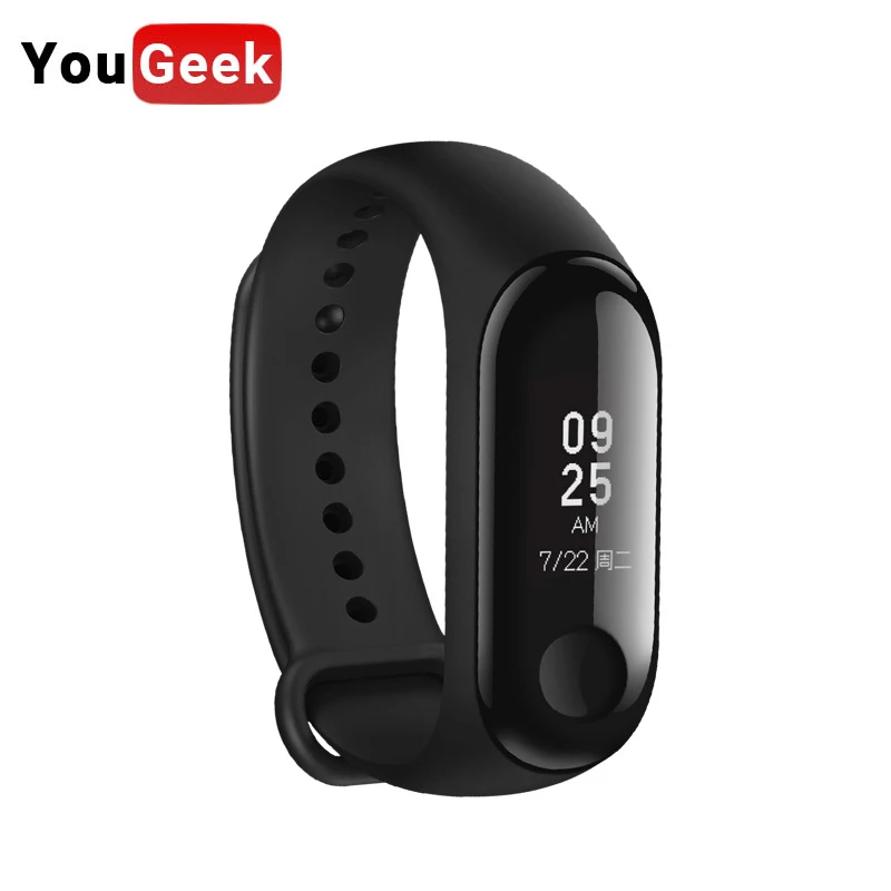Глобальная версия Xiaomi Mi Band 3 смарт-трекер Band 3 Wirst полосы сообщения сердечного ритма трекер Поддержка корейский браслет спортивные часы