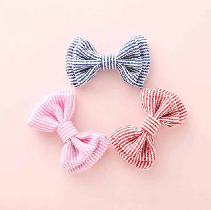 Аксессуары для волос малышей милые дизайнерские заколки с бантиком девочек