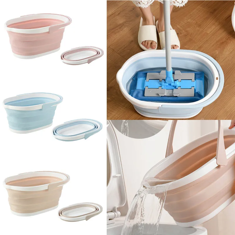 2019 Новый Магический складной пола Швабра для уборки с ведром дома Кухня пол