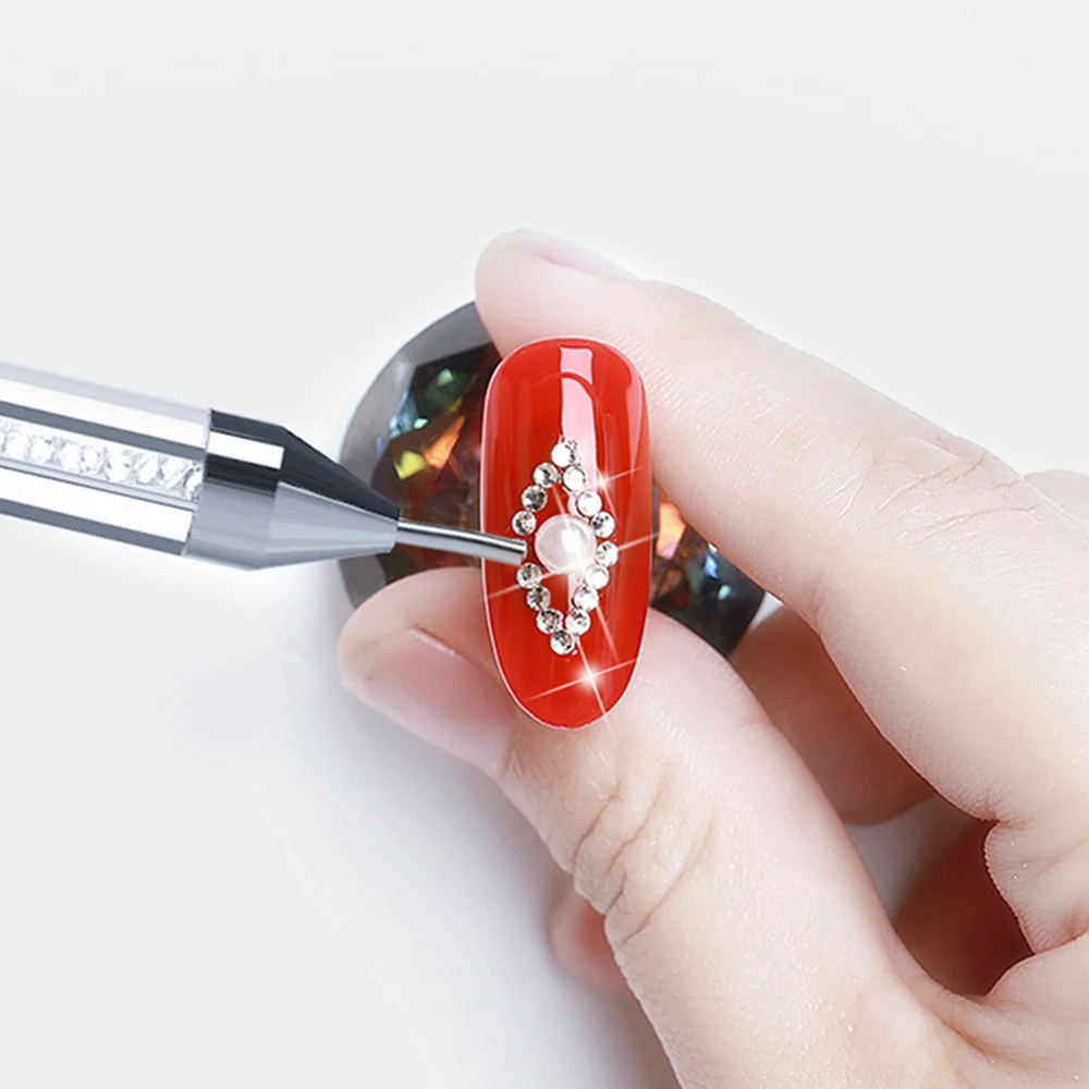 DIY точечные инструменты со стразами двойные головки акриловая металлическая