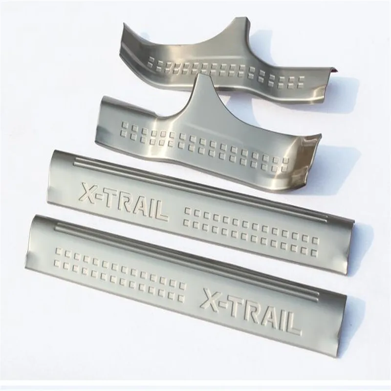 Высококачественная внутренняя внешняя накладка на ступеньку из нержавеющей