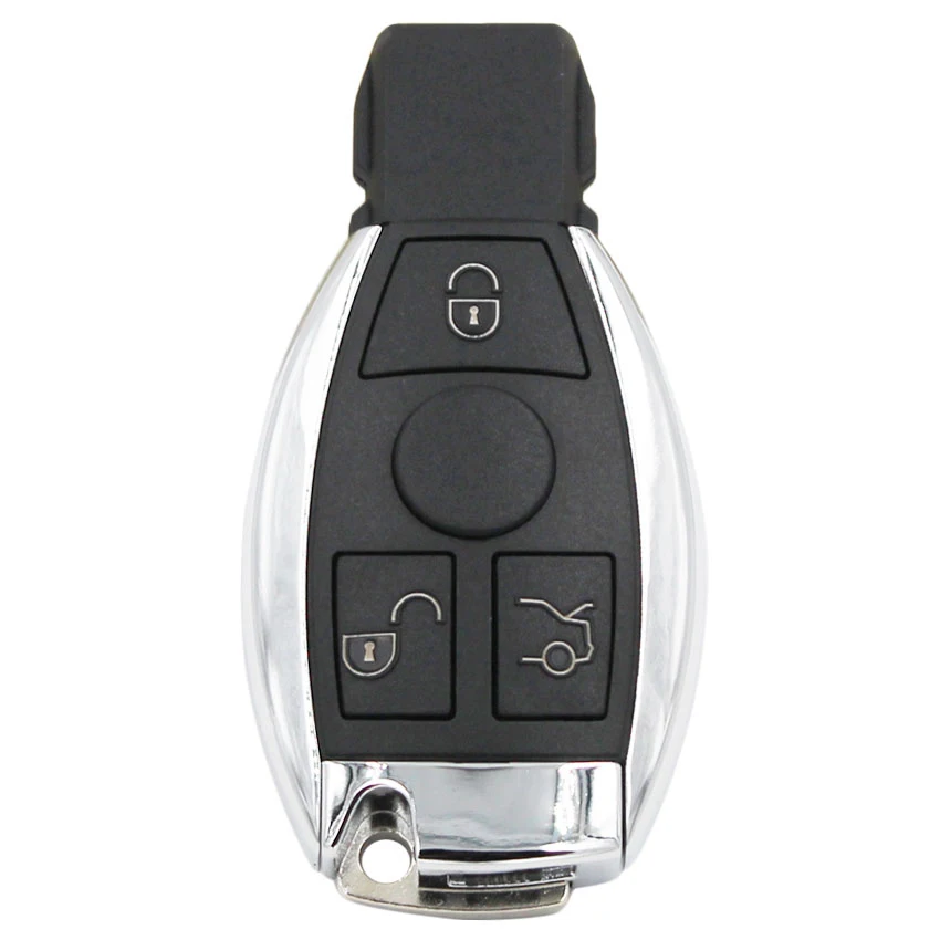 5PCS/LOT Smart Keyless Entry Remote Key Fob 3 Buttons 315MHz 433mhz for Mercedes-Benz 2000+ Support BGA/NEC with Battery Holder - купить по