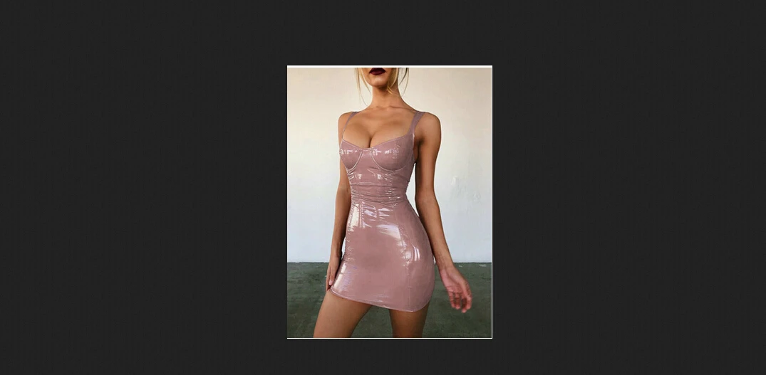 Light Pink Пикантные Для женщин карандаш Бандажное платье бодикон Повседневное для вечеринки без рукавов популярная Клубная резиновые сапоги из искусственной кожи; Короткие мини-платье - Цвет: Light Pink
