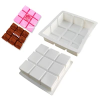 new sudoku shape silicone cake decorating mold for baking silicon moldes dessert mousse pastry molds bakeware tools
