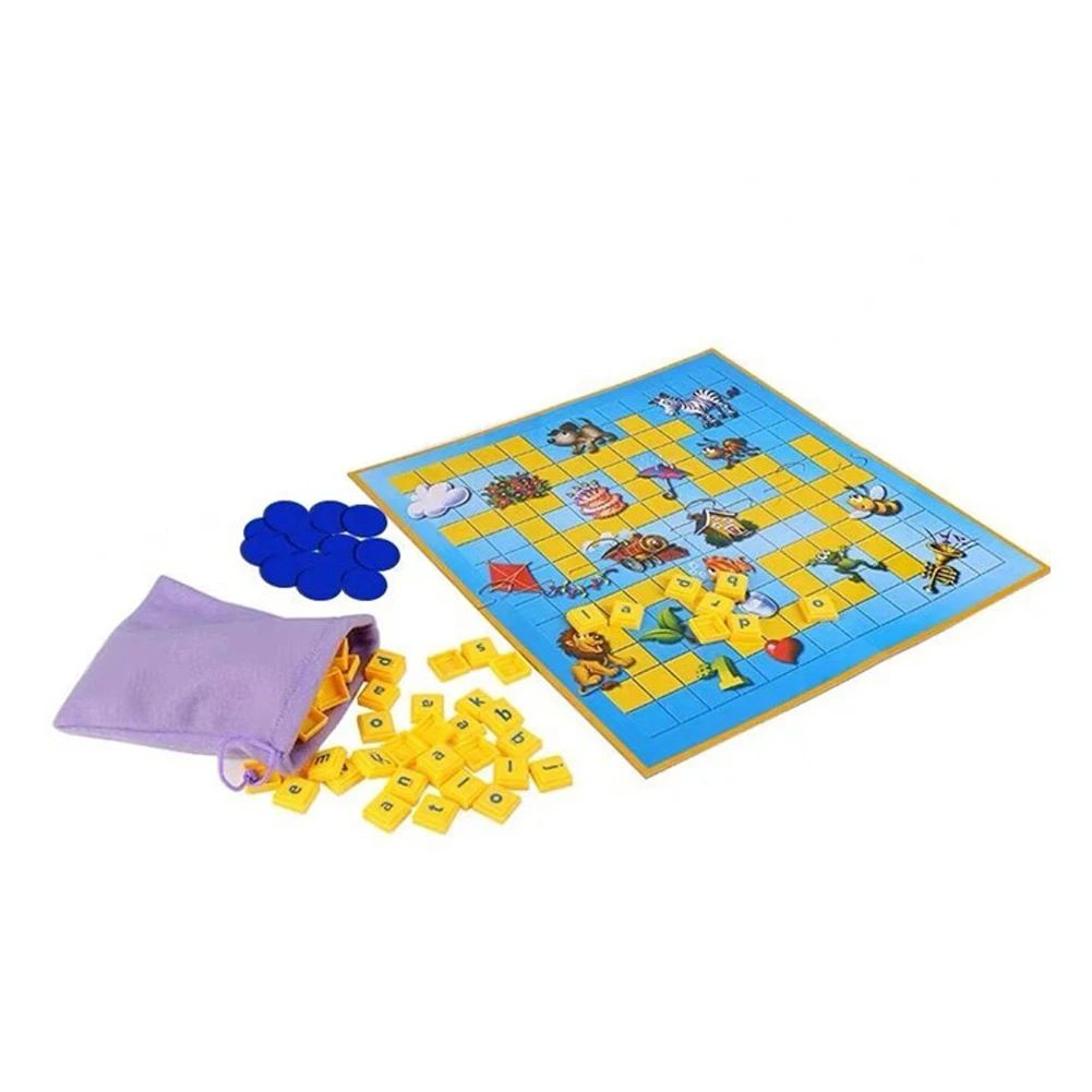 

Interactive Intelligence Board Game Child Development Educational Thinking Training Family Spelling Toy English Learning Home