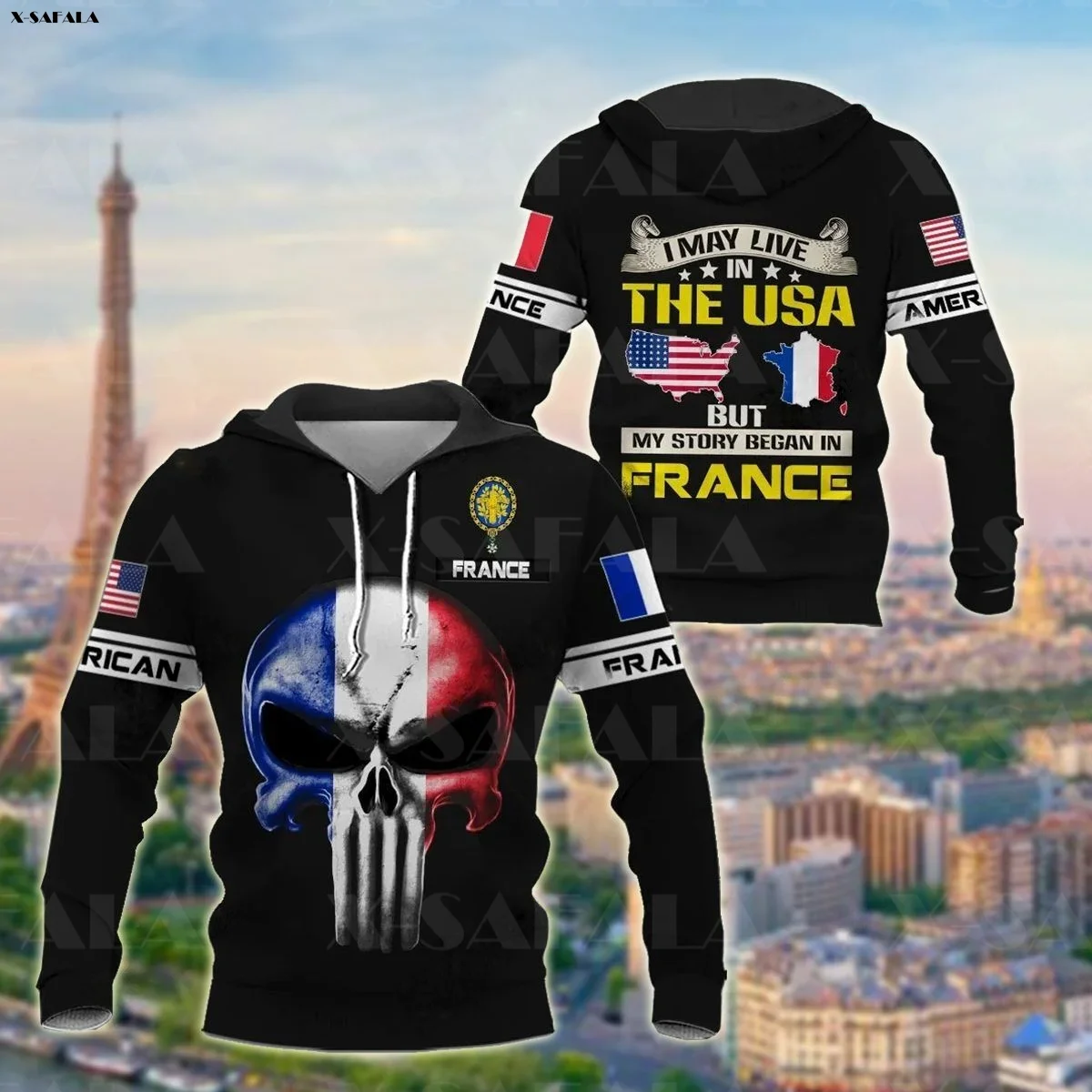 Толстовка с капюшоном на молнии для мужчин и женщин | Мужская одежда