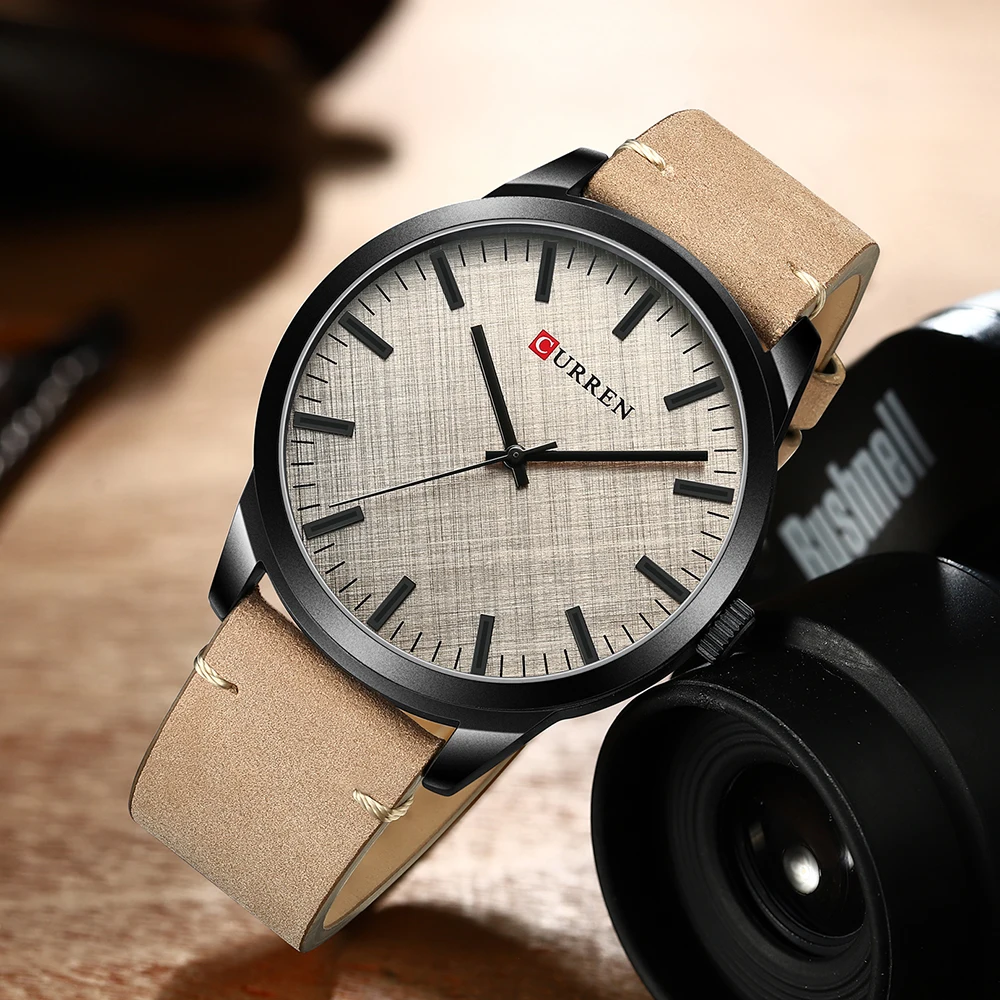 

CURREN Sport Watches Men 2020 Classic Business Simple Leather Wristwatch For Man Military Quartz Clock Relógio masculino 8386