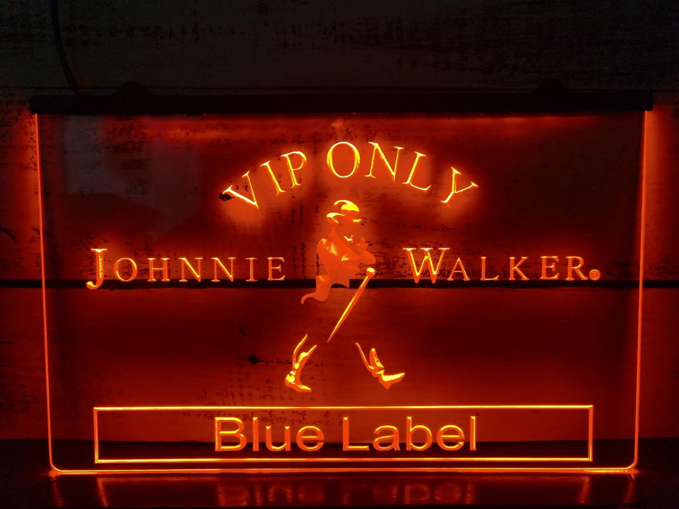 480 Vip только Johnnie Walker синяя этикетка светодиодный неоновый Световой знак | Дом и