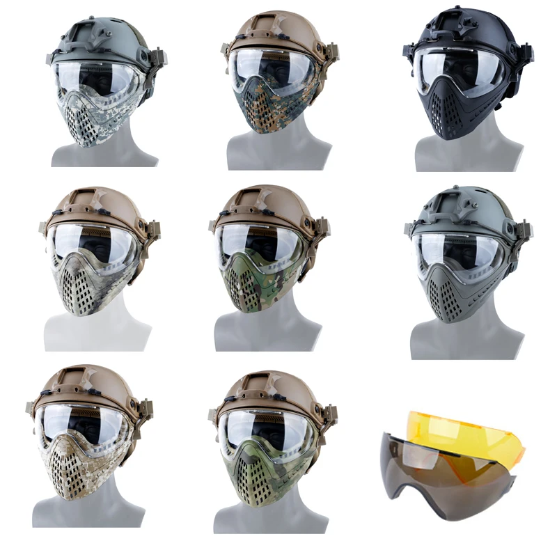 Тактические Маски для страйкбола пейнтбола уличная спортивная маска охоты