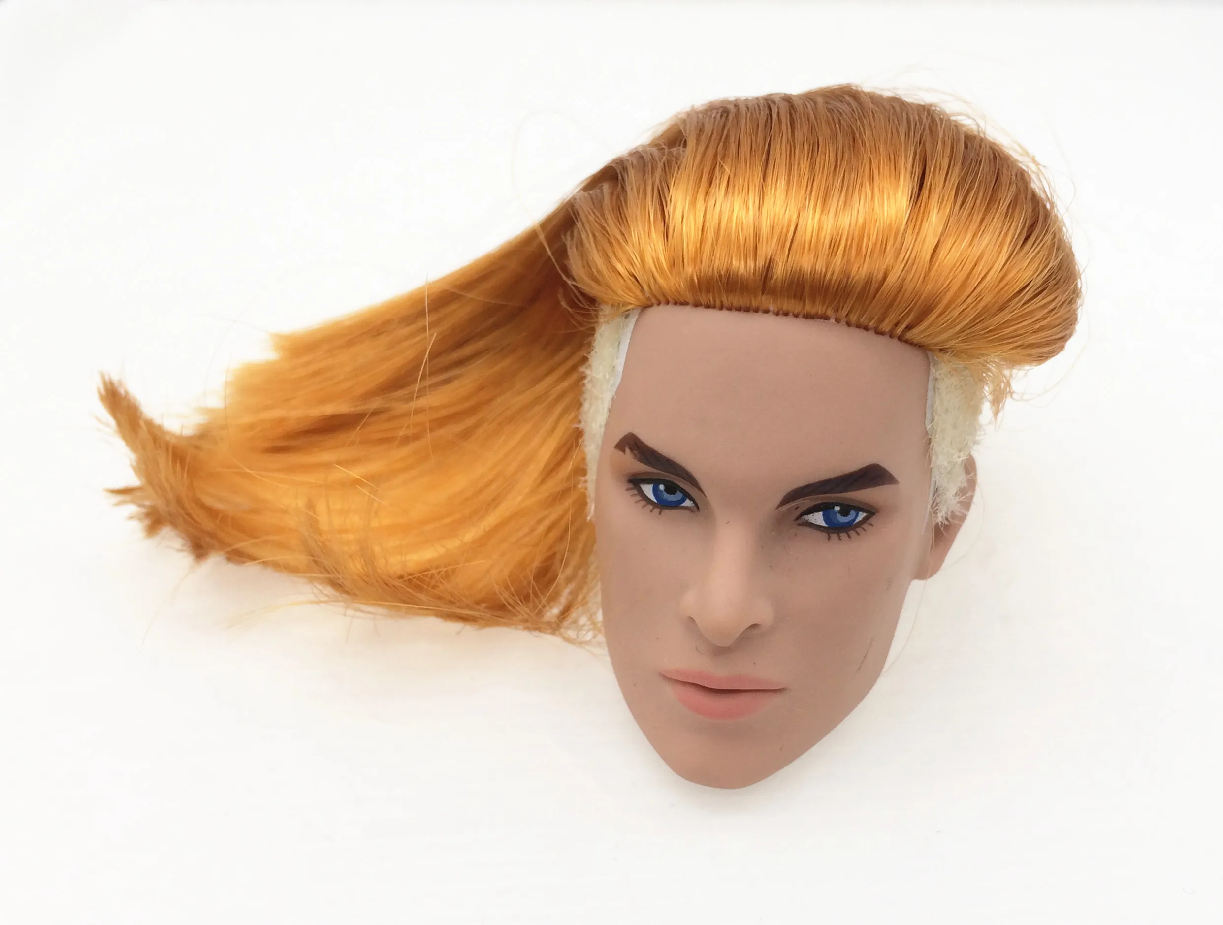 Модная королевская Кукольная голова из Виндзорской белой кожи для рекраски OOAK| |