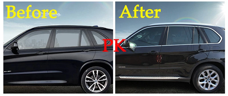 10 шт. хромированная рамка для BMW X5 2008-2013 | Автомобили и мотоциклы