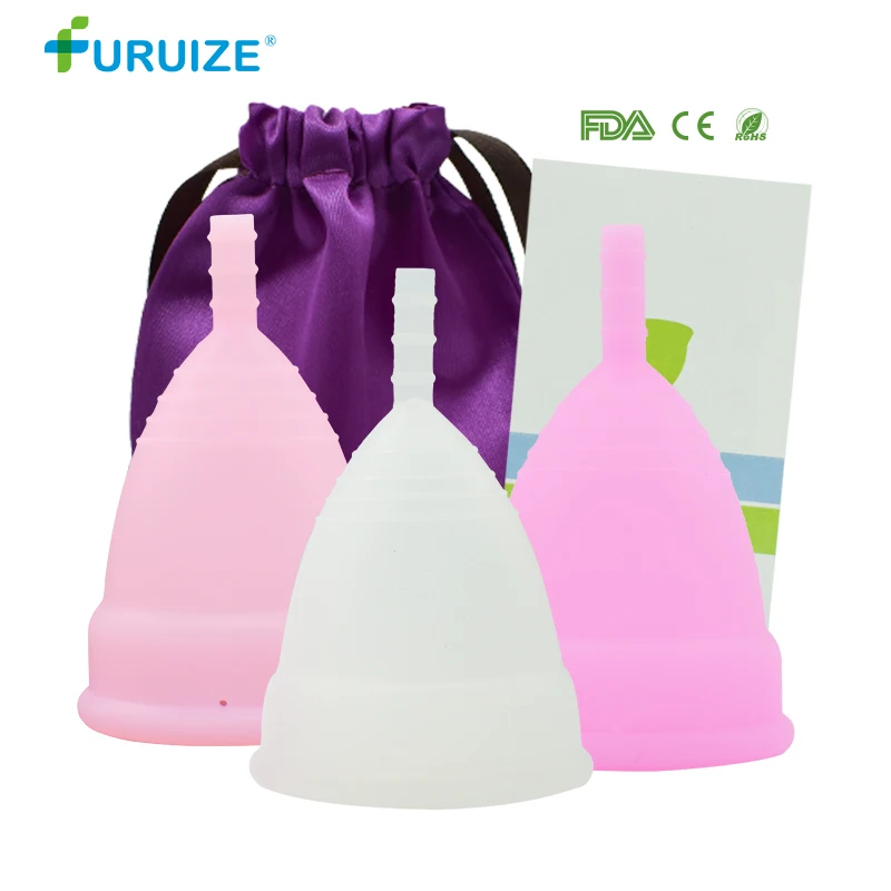 100 шт. оптовая продажа Женская менструальная чаша Copa женская гигиеническая