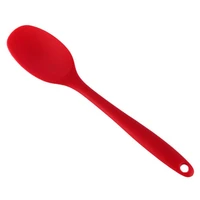 40hotsilicone long handle spatula non stick scraper spoon kitchen cooking utensil