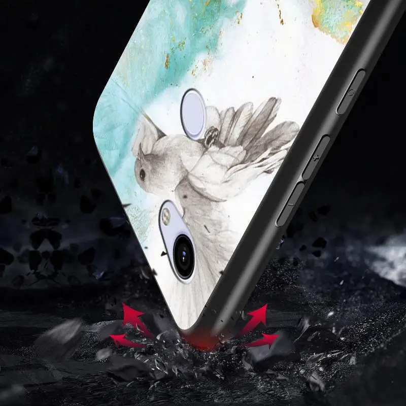 Чехол из закаленного стекла для Google Pixel 3A 4 XL 3 2 мраморный узор гладкий глянцевый