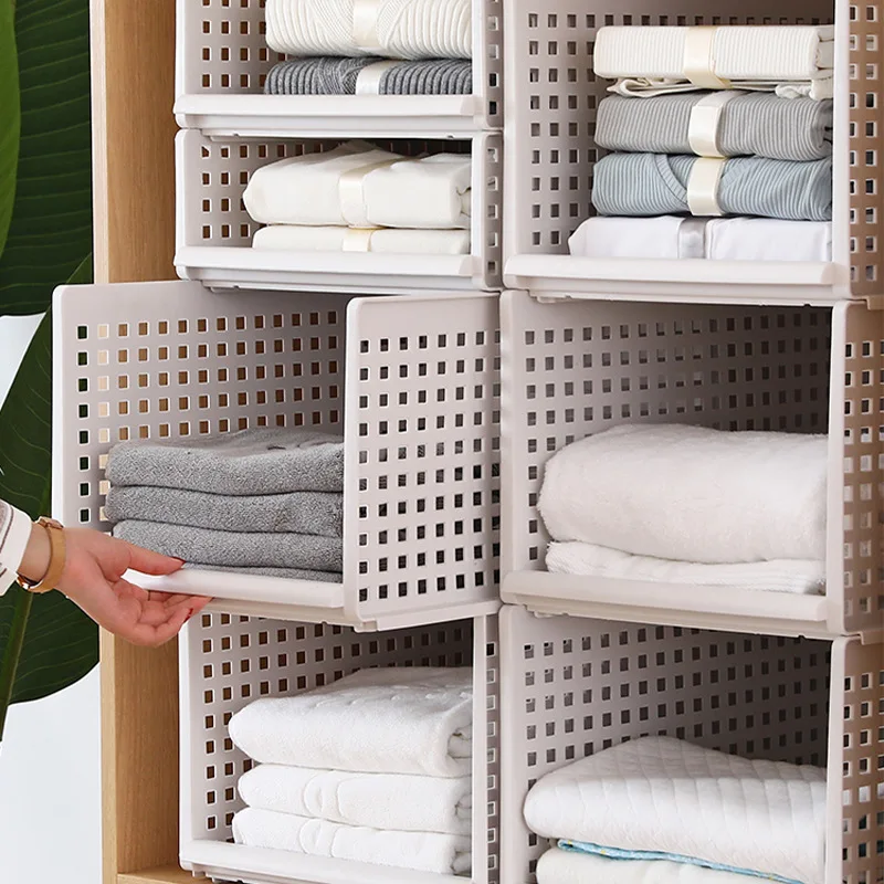 

Wardrobe Partition Board Rack Home Drawer Clothes Storage Box Cabinet Rack G10