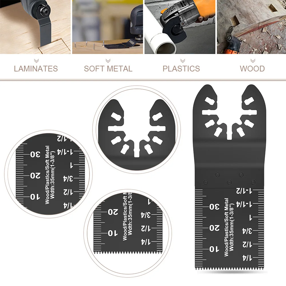

66pcs/set High Carbon Steel Multifunction Practical Sand Paper For Woodworking Saw Accessories Oscillating Tool Blades Kit