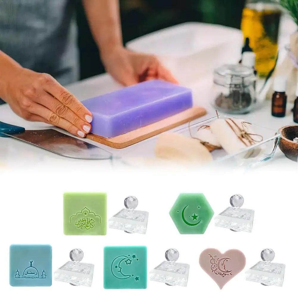 

Custom Soap Stamp Clear Acrylic Square Soap Making Chapter Sealing Wax Stamp Soap Making Tools Personalized Soap Making Easter