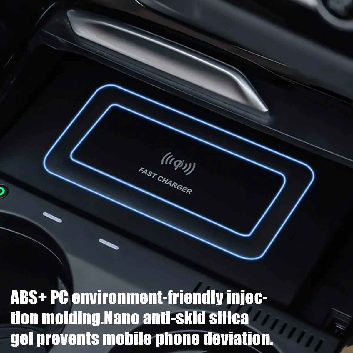 car mobile phone wireless charger qi car accessories 10w for bmw 5 6 series g30 g38 g32 6gt 2018 2019 2020 2021 free global shipping