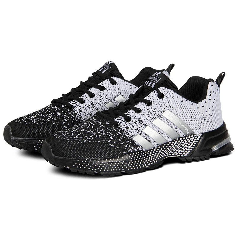 

New 2021 Men Running Shoes Breathable Outdoor Sports Shoes Lightweight Sneakers for Women Comfortable Athletic Training Footwear