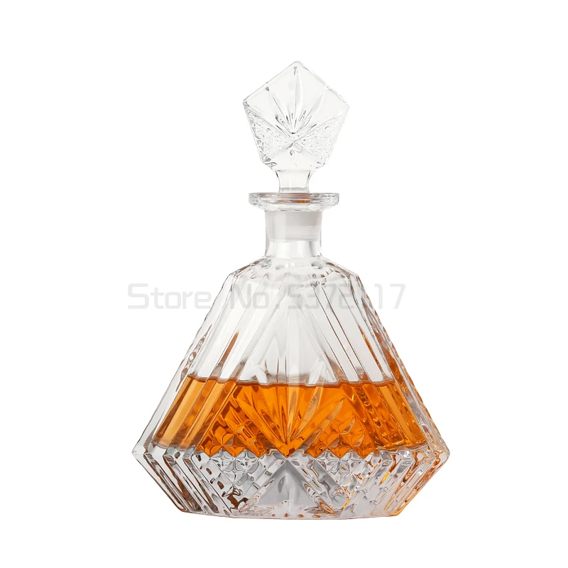 

Creative Crystal Bottle Whiskey Vodka Wine Decanter Bottle Whisky Glass Beer Glass Spirits Cup Water Glass Bar Home