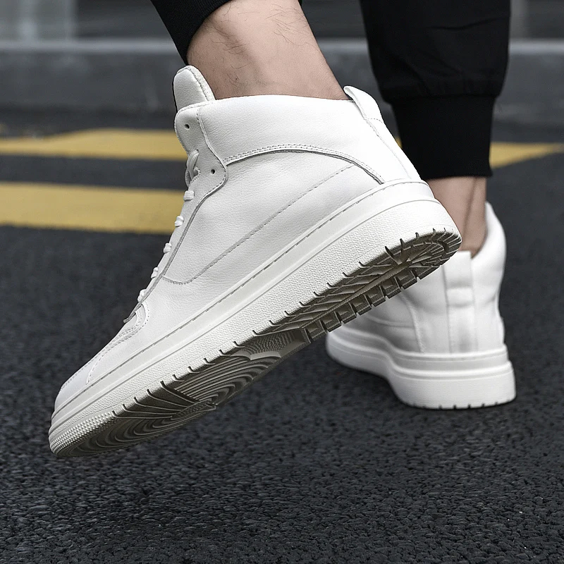 Harga Kulit Asli Sepatu Pria Merek Mewah Renda Up Pria Sneakers Pria Kasual Sepatu Buatan Tangan Pria Alas Kaki Leisure Kaki Pergelangan Kaki Sepatu Bot