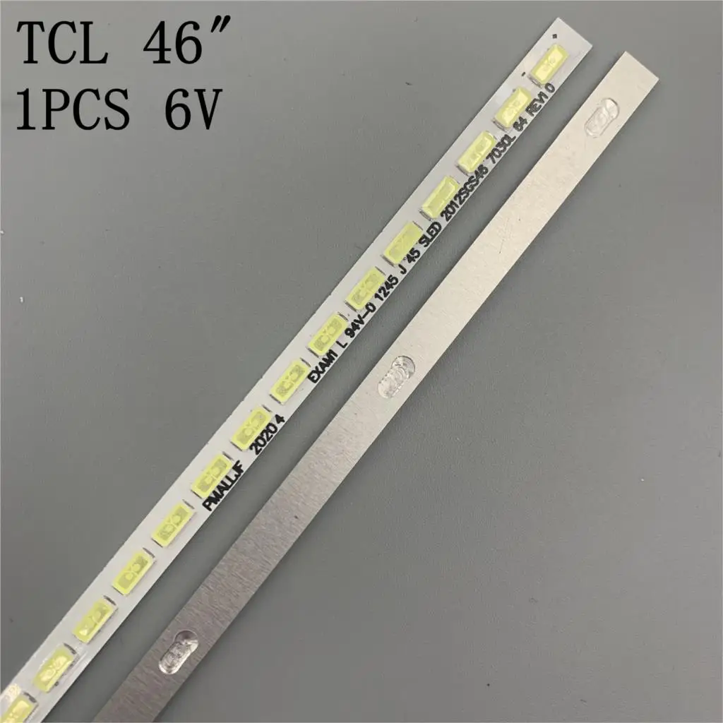 

1PCS/lot for 46" LJ64-03495A LTA460HN05 46EL300C 46HL150C LED backlight bar SLED 2012SGS46 7030L 64 REV1.0 64 LEDs 570MM