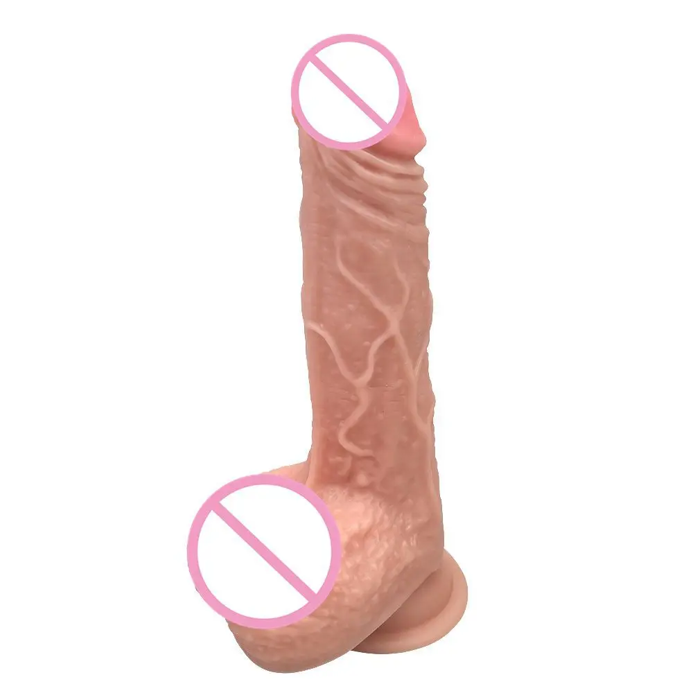 

Реалистичный Ультра-мягкий фаллоимитатор с основанием на присоске для свободных рук гибкий фаллоимитатор для вагинальной точки G и анально...