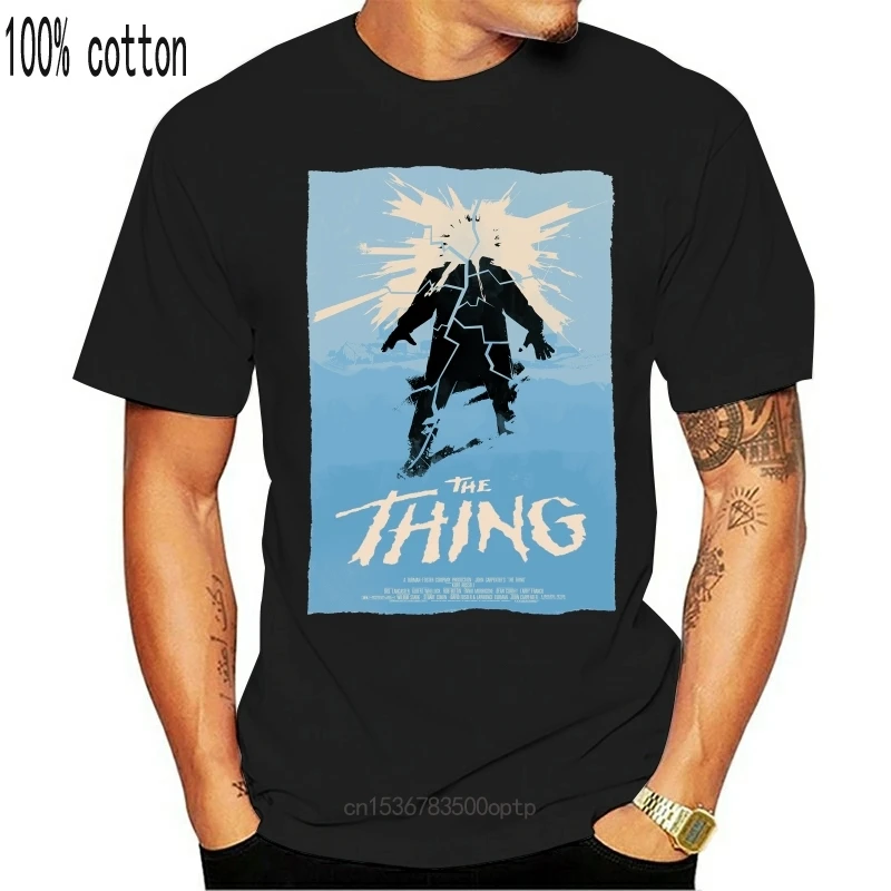 

New The Thing V.12 T Shirt White Movie Poster All Sizes S-5Xl