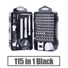 Набор многофункциональных отверток 115 112 в 1, профессиональные шестигранные звездообразные наконечники PH2, магнитные биты, отвертка, чехол для мини-инструмента для ремонта