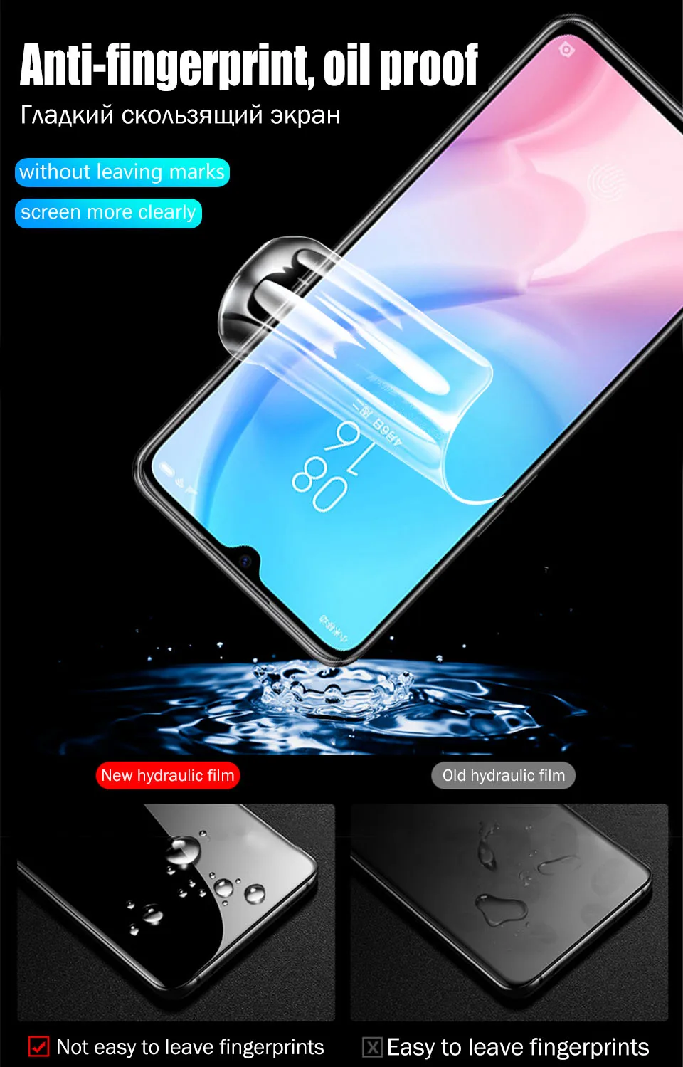 25D Передняя и задняя Гидрогелевая пленка для Xiao mi Red mi Note 5 6 7 Pro, Защитная пленка для Xiaomi mi 9T Pro Note 10 9 SE A3 8 Lite