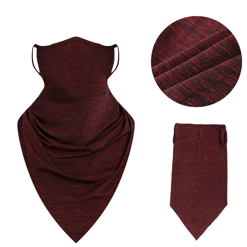 Шарф-повязка на голову CYCYLE ZONE летний спортивный треугольный велосипедная