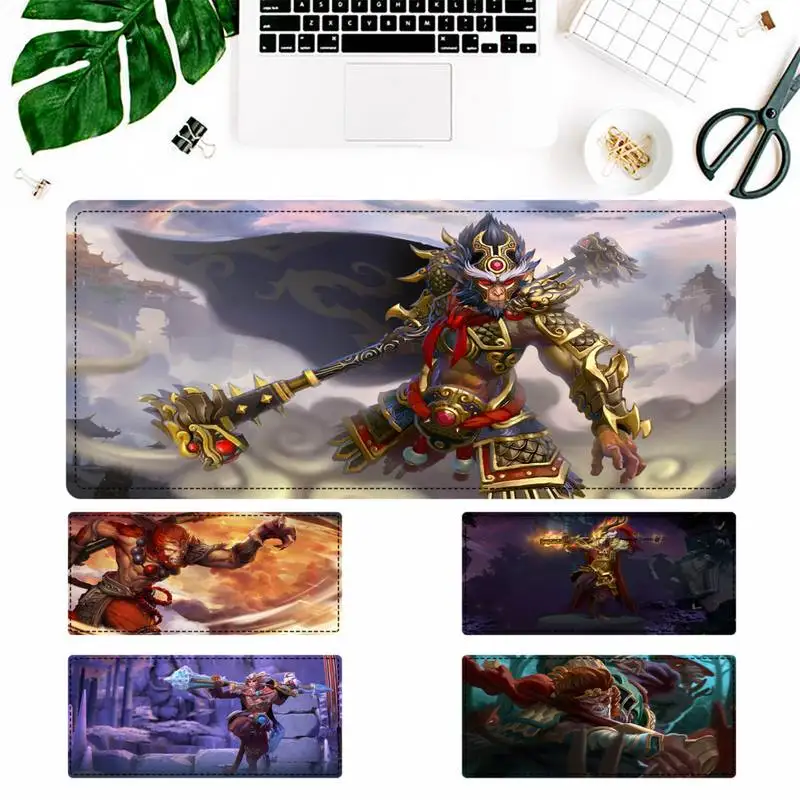 

Rubber dota2 Monkey King Mouse Pad Gamer Keyboard Maus Pad Desk Mouse Mat Game Accessories For Overwatch