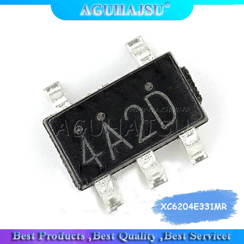 1 шт. XC6204E331MR 4A2D экран SOT23 5 XC6204E33MR 3 V LDO Регулятор НОВЫЙ integrated circuit circuit integre | Интегральные схемы -32828817291