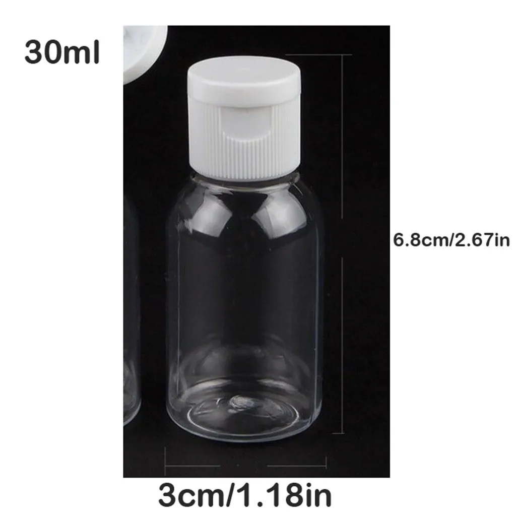 

Refillable Bottles Travel Transparent Plastic Perfume Atomizer Empty Small Spray Bottle 30ml Toxics Free Safe Dropships High